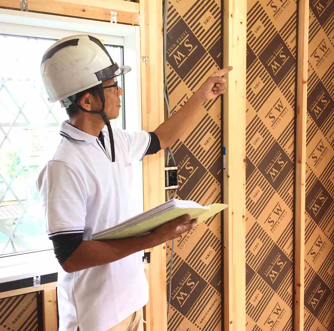 福富住宅の現場監督の画像