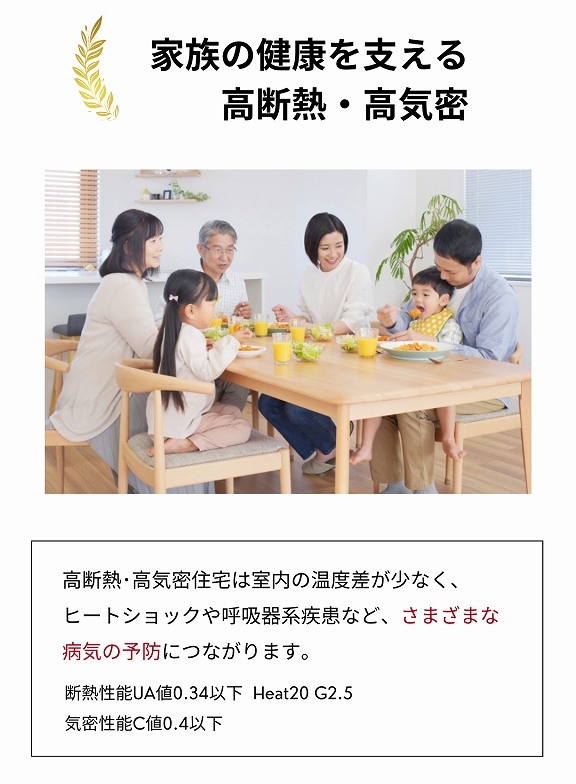 高断熱・高気密は病気のリスクを低減する