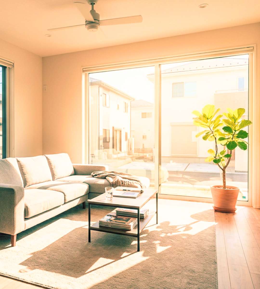 高断熱住宅なのに、夏が熱い家のイメージ画像