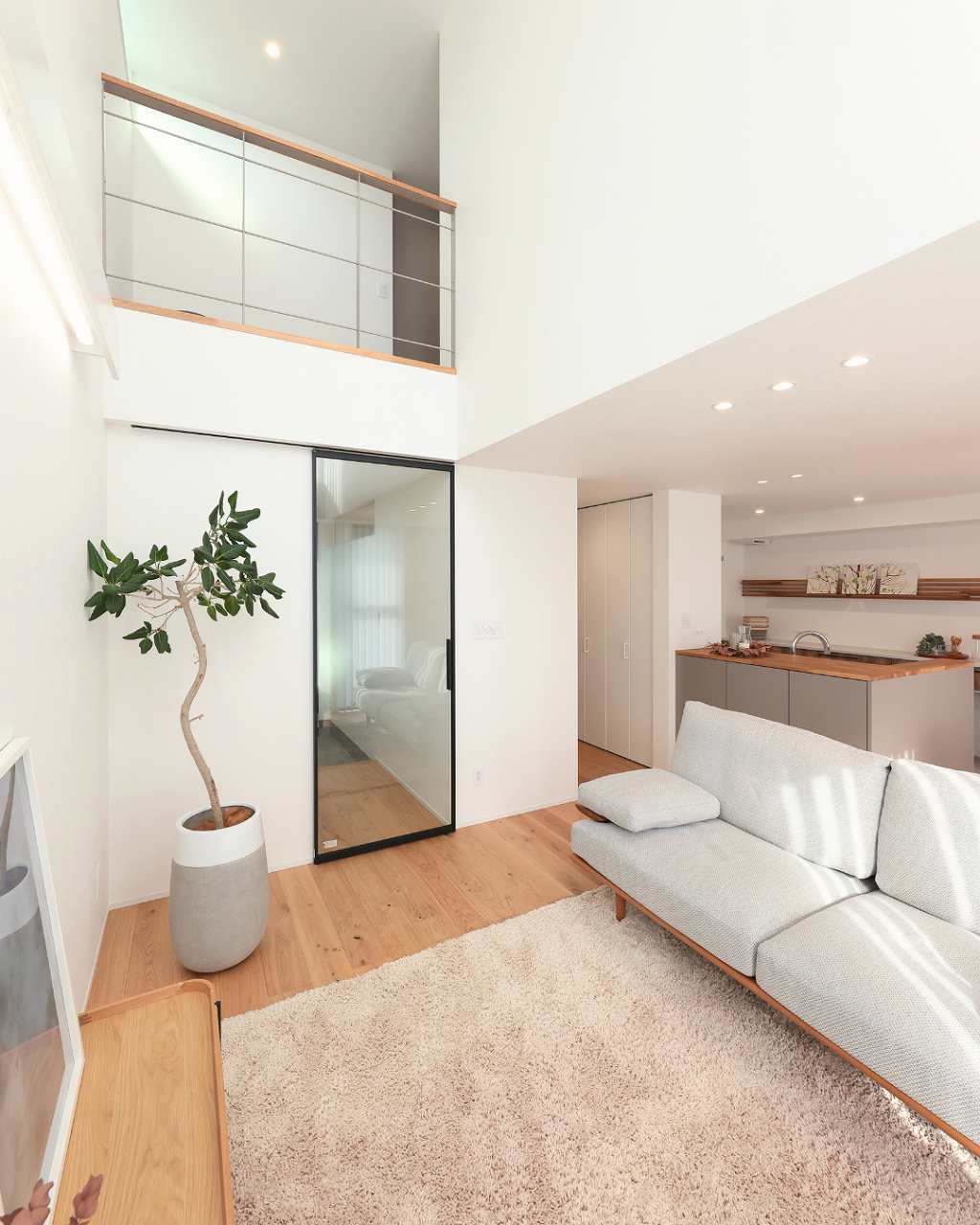 福富住宅の施工事例LDK画像