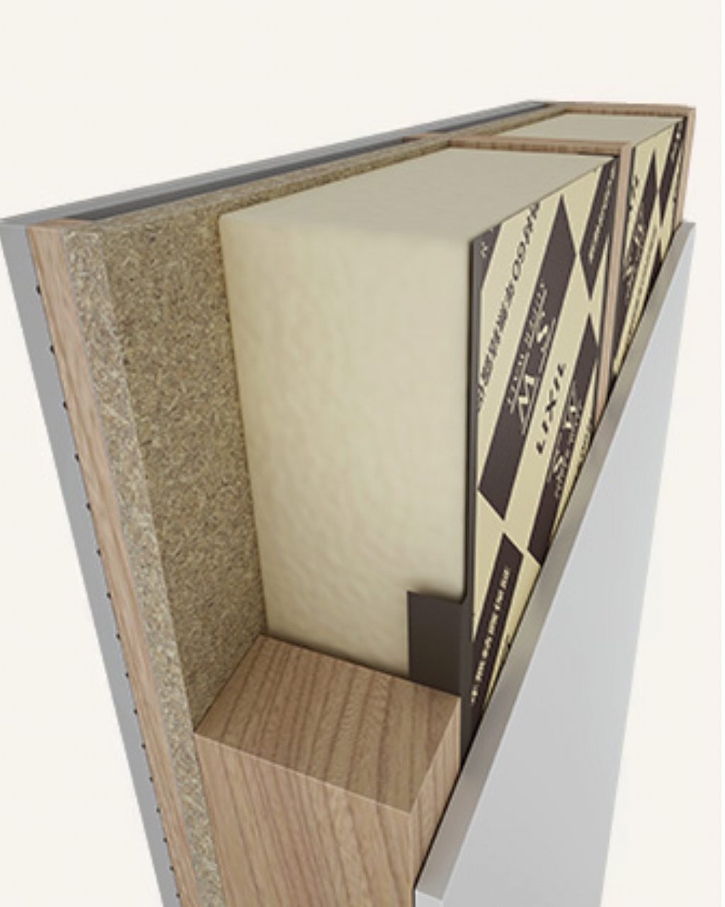 SW工法の断熱材パネルの画像