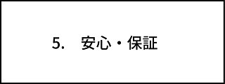 安心・保証イラスト