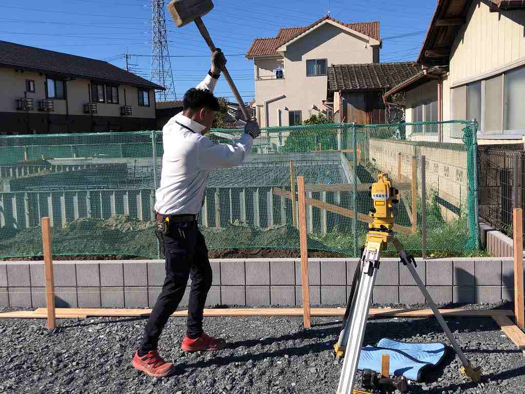 足利市の新築工事写真