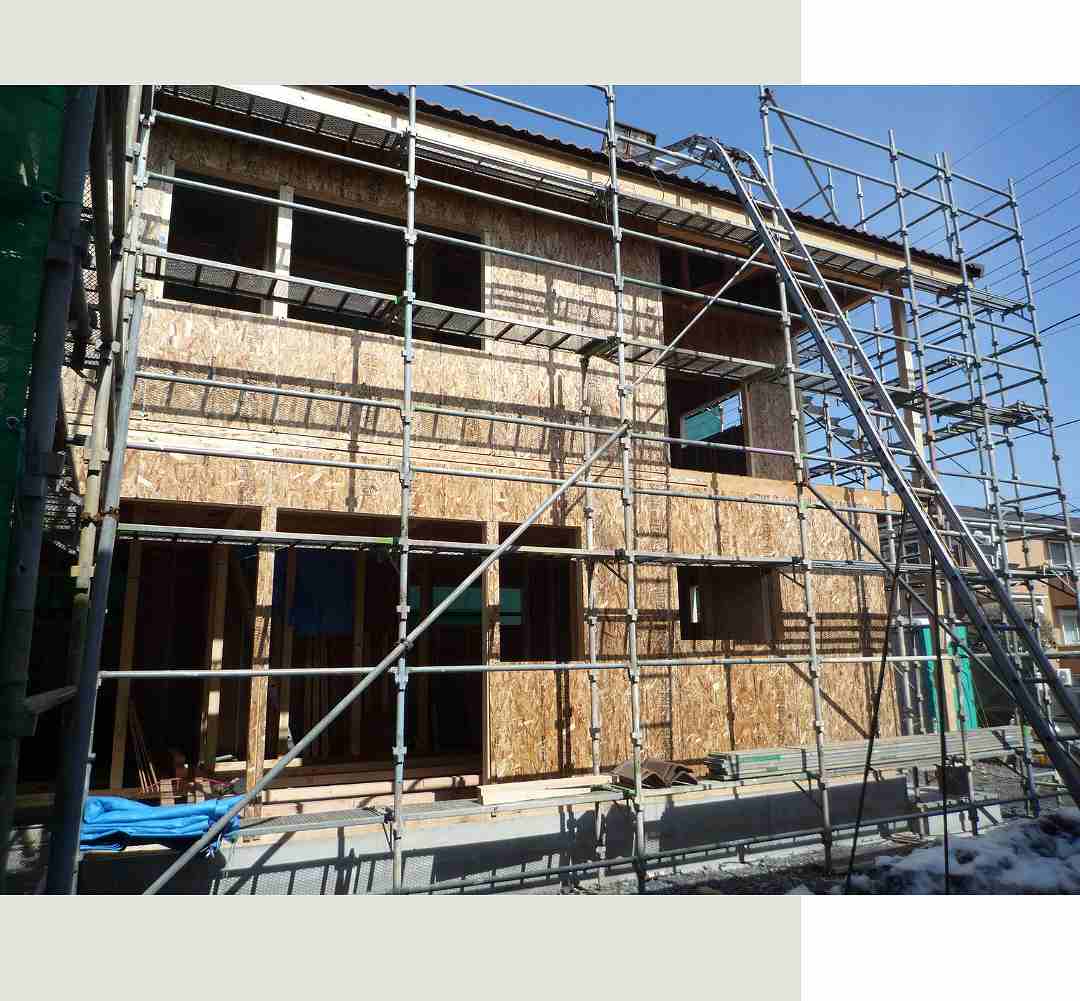 10年前の新築工事の画像