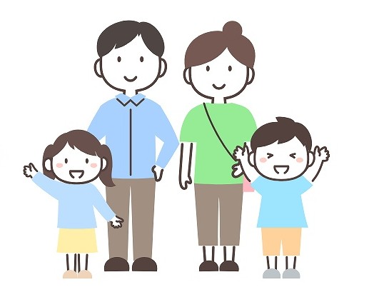 家族のイラスト