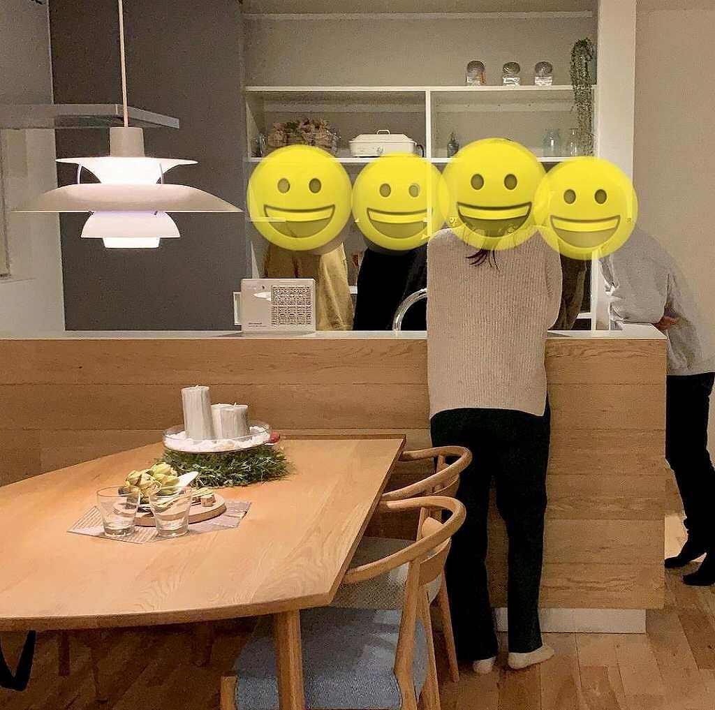 夜のモデルハウス見学会の写真