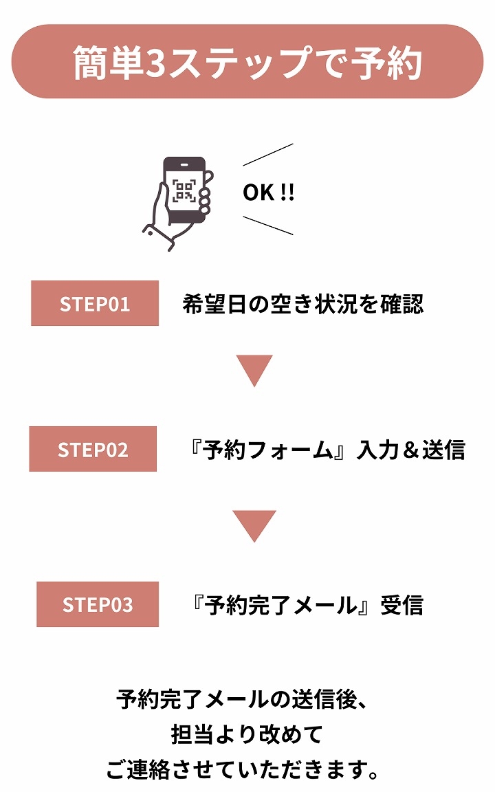 ご予約の流れ