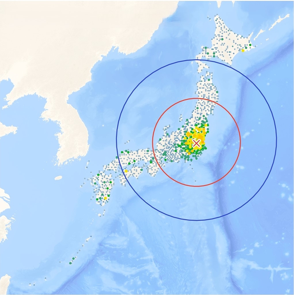 地震　イラスト