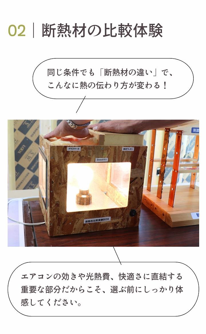 断熱材の実験画像