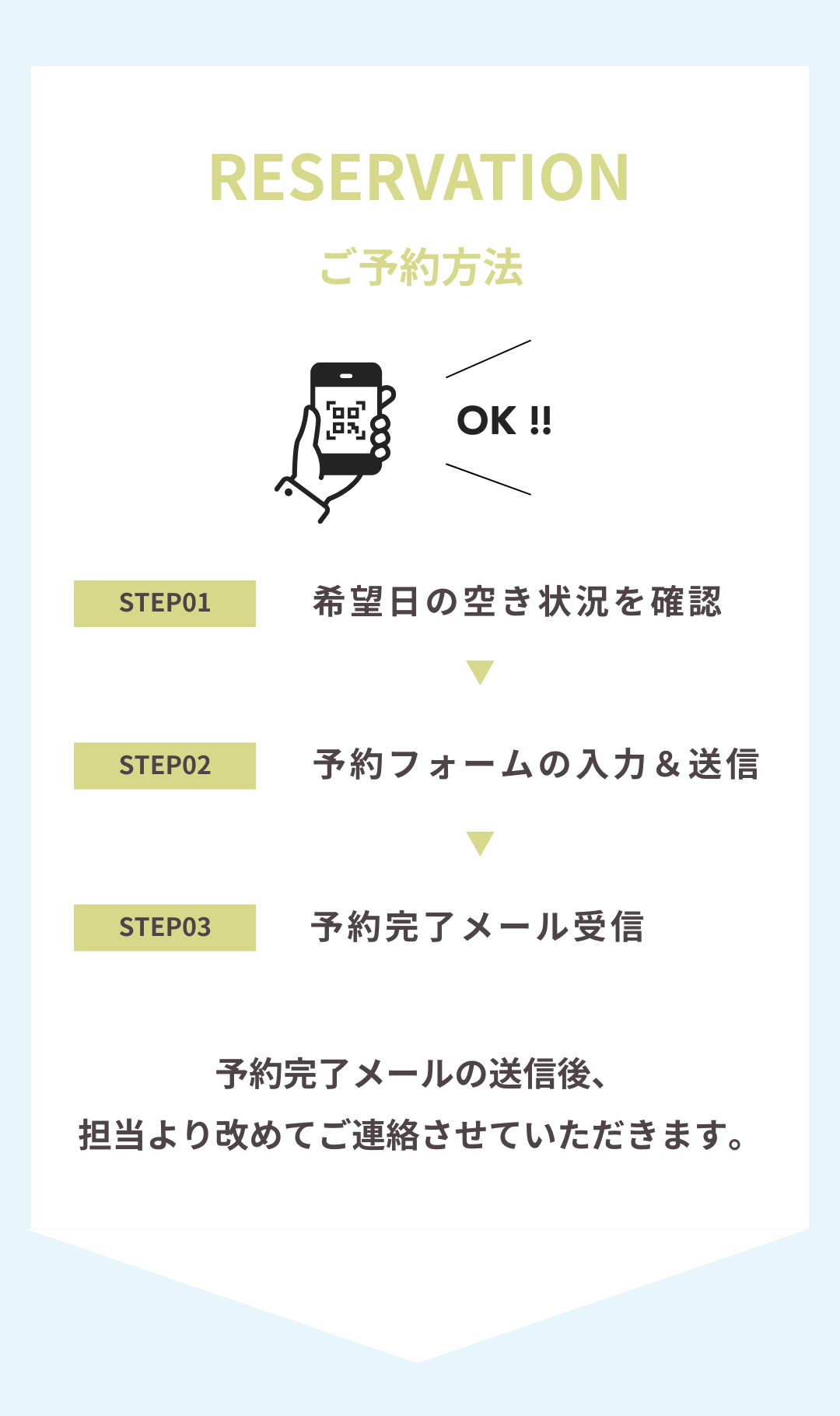 ご予約方法の紹介画像