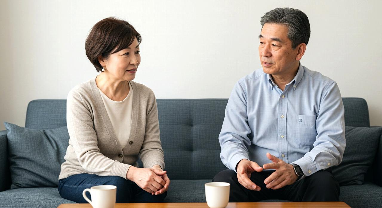 フルリノベーションを相談している夫婦のイメージ画像