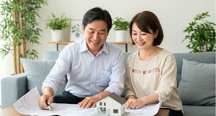 フルリノベーションを相談する夫婦のイメージ画像