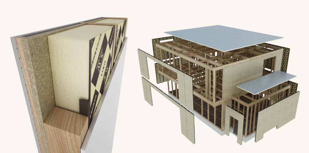 スーパーウォール断熱材パネルの画像