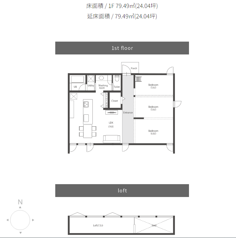 TRETTIO VALO平屋間取り