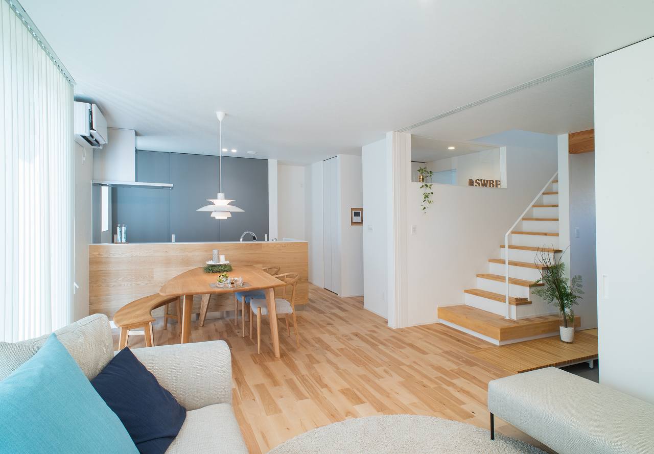 福富住宅モデルハウスのLDK画像
