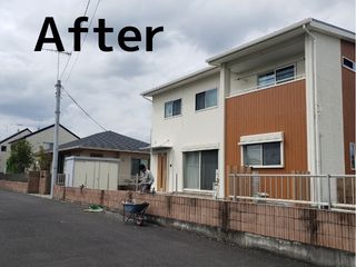 足利市　庭のリフォーム後の写真