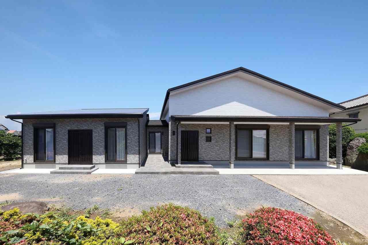 福富住宅施工事例、ほぼ平屋外観写真