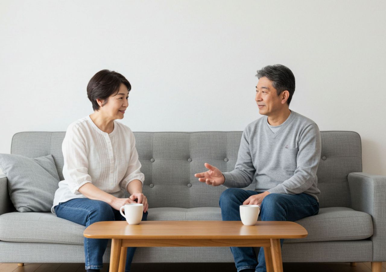 50代夫婦の写真