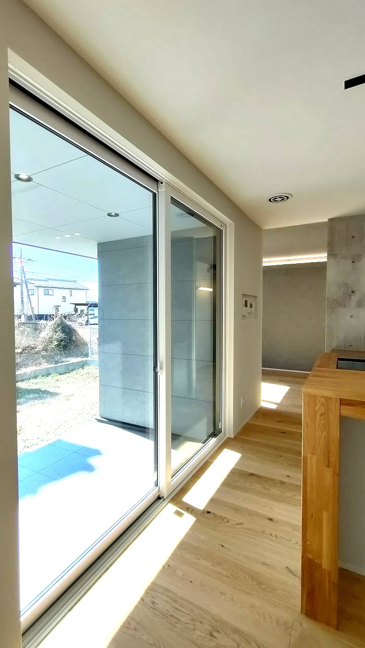 26坪平屋の日当たりがわかる画像