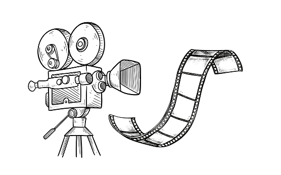 映像イラスト画像