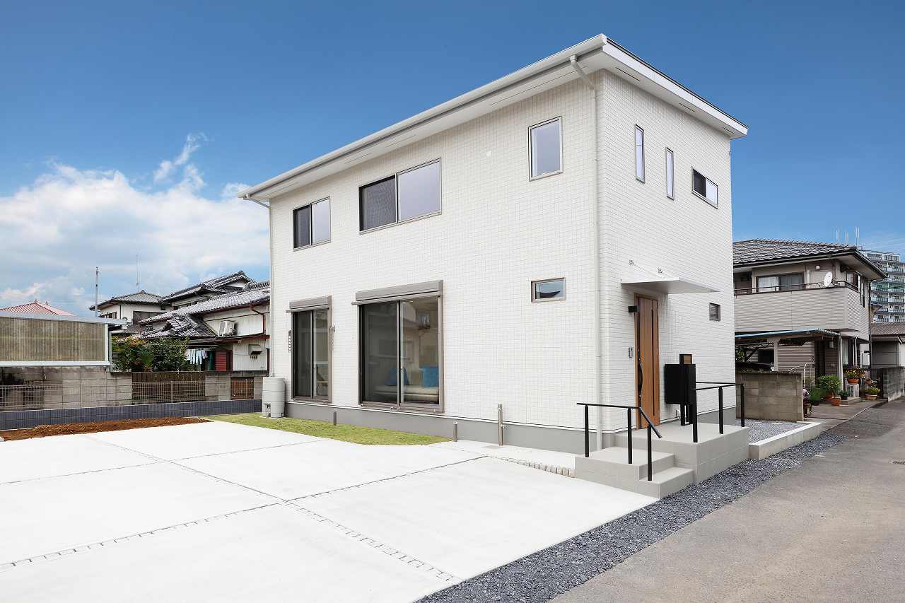 福富住宅ZEH住宅施工事例、外観画像