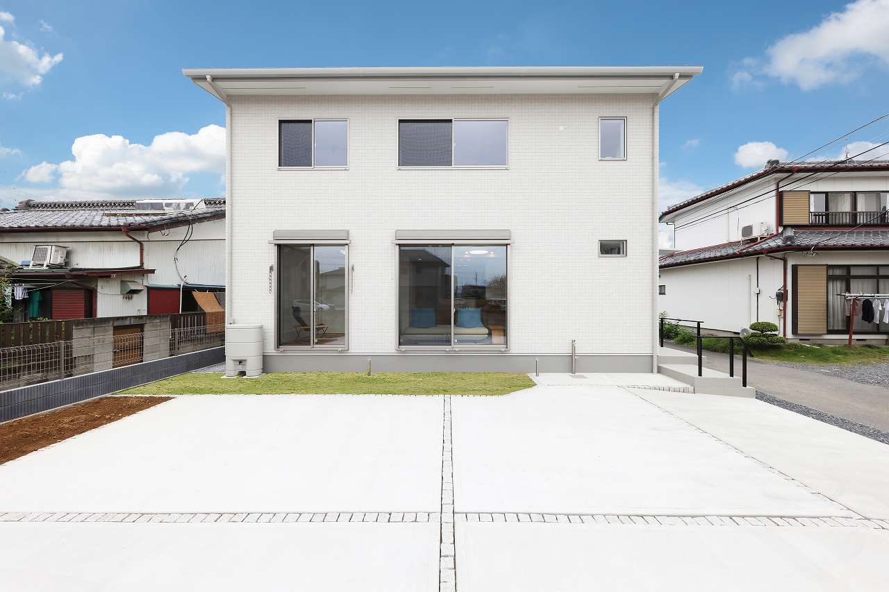 福富住宅ZEH施工事例、外観画像
