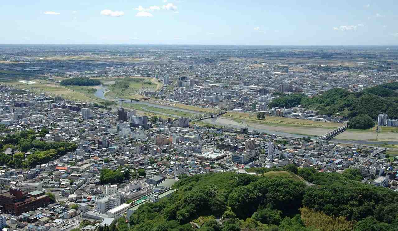 足利市の街並み画像