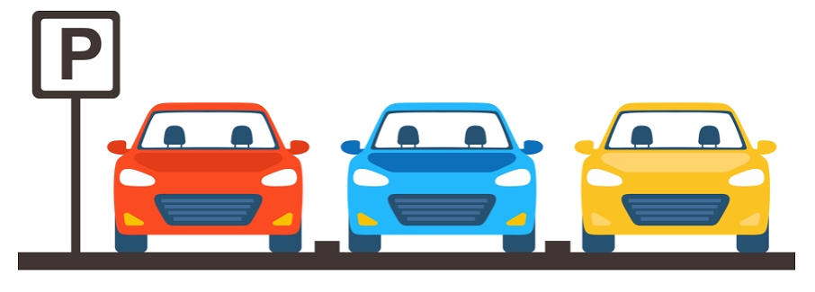駐車場のイラスト