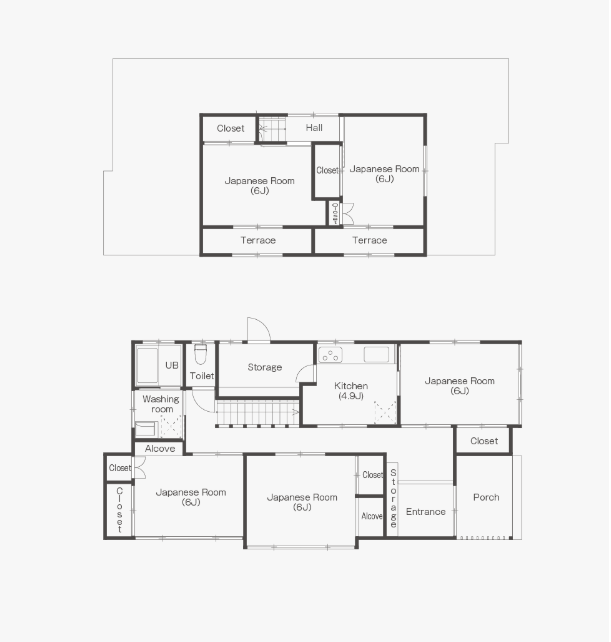 TRETTIORENOVATION 施工事例 間取り図 BEFORE