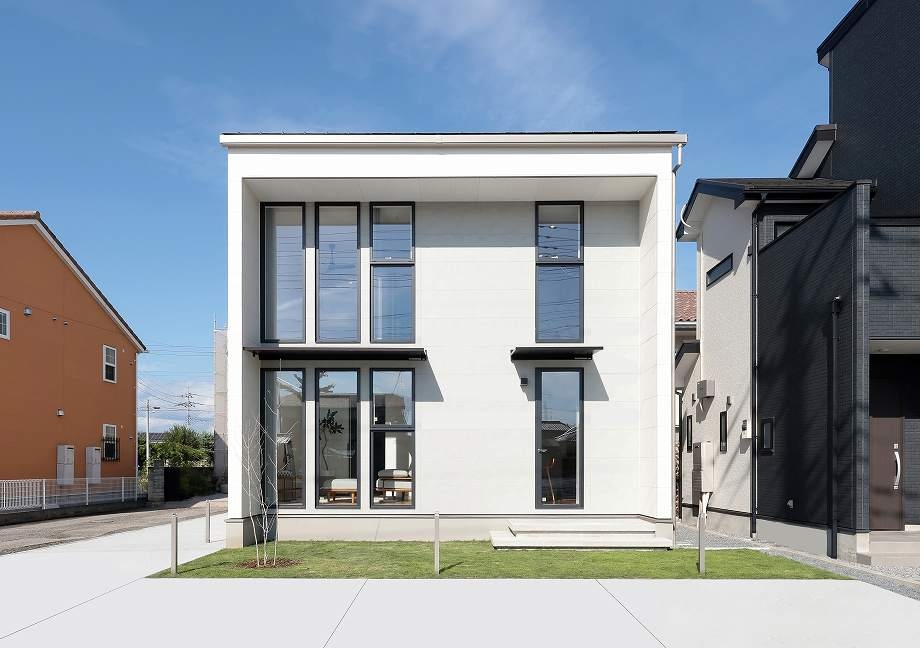 福富住宅の売却型モデルハウスの外観画像